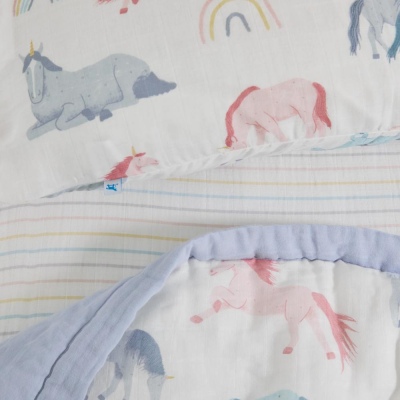 Little Unicorn Toddler Bedding Set Unicorns