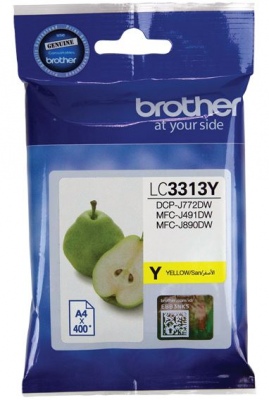 Brother Lc3313Y Yellow  Cartridge High Yield