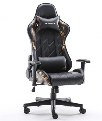 Playmax Elite Gaming Chair Green Camo