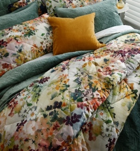 Wildflower King Comforter Set +2Pc