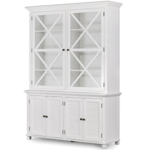 Coast Display Cabinet White 170X50X230H