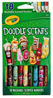 Crayola Doodle Scents Markers 18 Pack