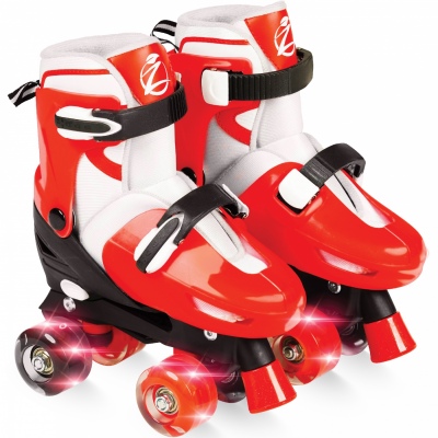 Zycom My 1St Quad Skates Red/Black Light Up Wheels