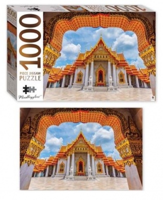 Mindbogglers 1000Pc Jigsaw Marble Temple Thailand