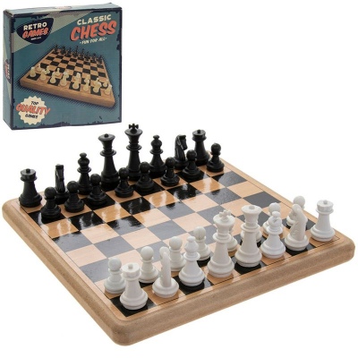 Retro Mini Chess Set 20Cm