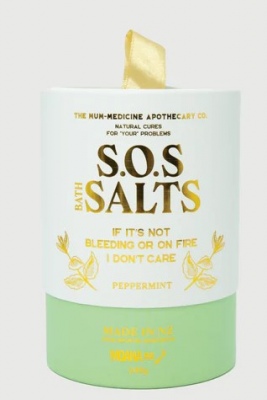 S.O.S Bath Salts Epsom Salts With Peppermint Oil