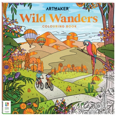 Artmaker Colouring Book: Wild Wanders