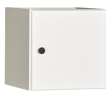 Cubx White 1 Door Box Kitset 370X384X370H