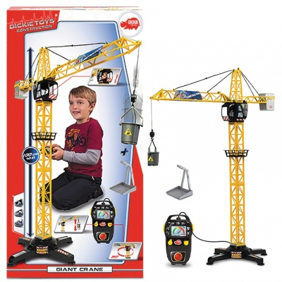Dickie Giant Crane 100Cm High With Corded Remote