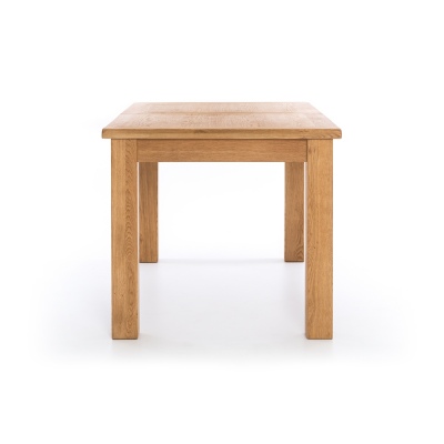 Knotty Oak 1500X900 Extension Dining Table