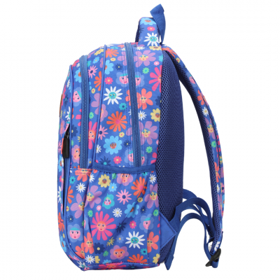Flower Friends Midsize Kids School Backpack 40X30X