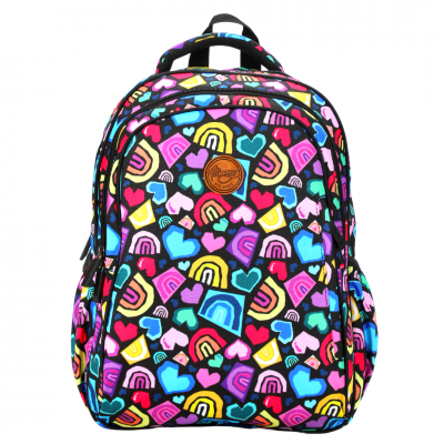 Love & Rainbows Midsize Kids School Backpack 40X30
