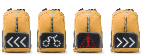 Vup + Led Indicator Backpack With Remote Orange
