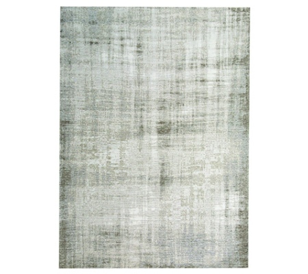 Russo Grunge Silver Acrylic Chenille Rug 2.0X2.9M