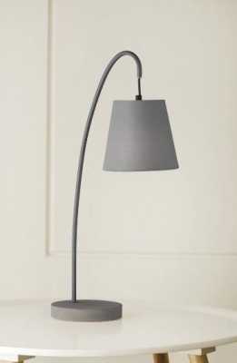 Boo Table Lamp Satin Grey 55Cm High