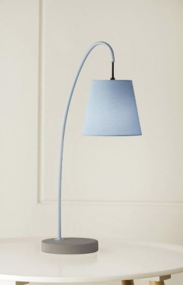 Boo Table Lamp Pale Blue 55Cm High