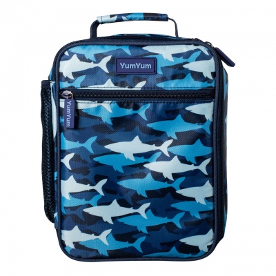 Yumyum Kids Insulated Lunch Bag Camo Shark