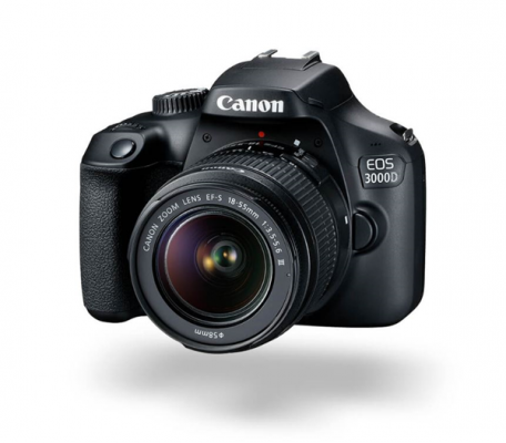 Canon Eos 3000D 18.0Mp Aps-C Dslr Camera