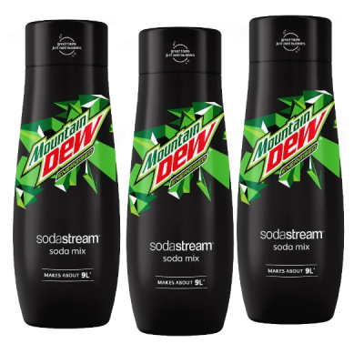 Sodastream Mountain Dew 440Ml Syrup Pack Of 3