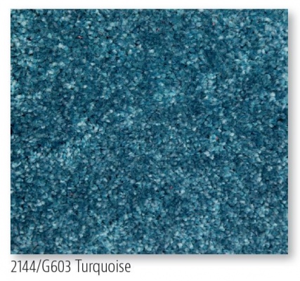 Softness Turquoise Plain Chunky Shaggy Rug 1.6X2.3