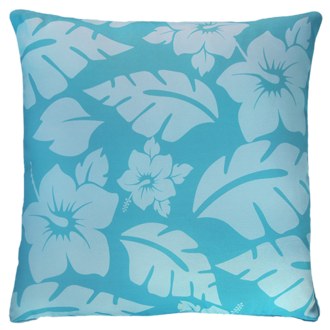 Hibiscus Peacock Outdoor Cushion 45X45Cm Print