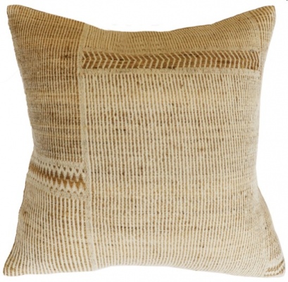 Navajo Straw Off White Wool/Silk Cushion 50X50Cm