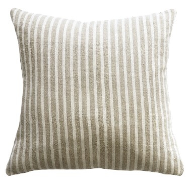 Spencer Ivory Natural Linen Cushion 50X50Cm