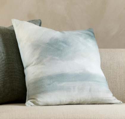 Sunset Multi Painted Print Cushion 55X55Cm