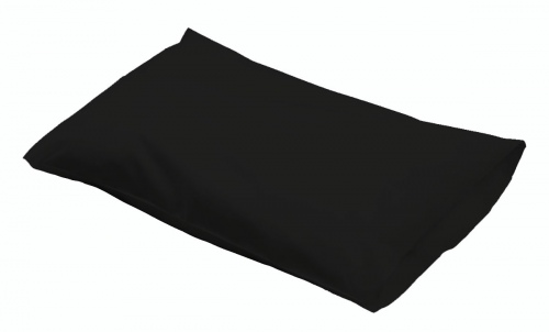 L&M 250 Thread Black Std Size Pillowcase X 2 48X74
