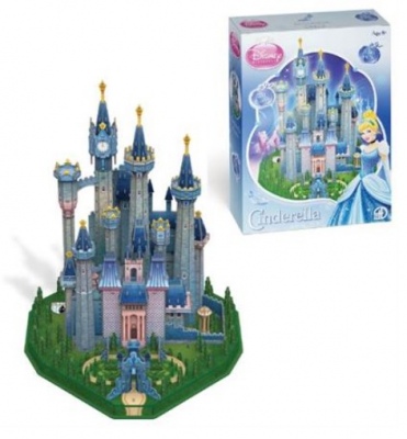 Disney 3D Paper Models: Cinderella Castle 356Pc