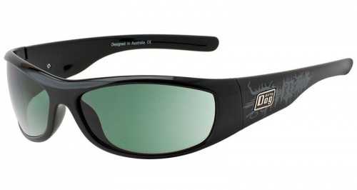 Dirty Dog Jaba Black Grey Green Pol Sunglasses