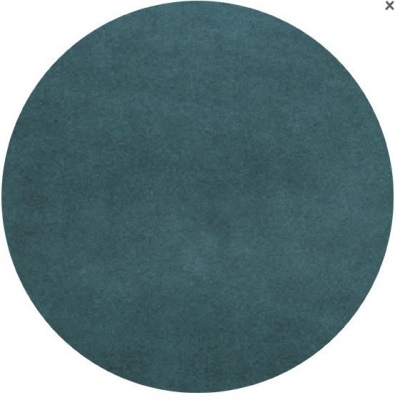 Chicago Teal Plush Polyester Rug 1.7M Round