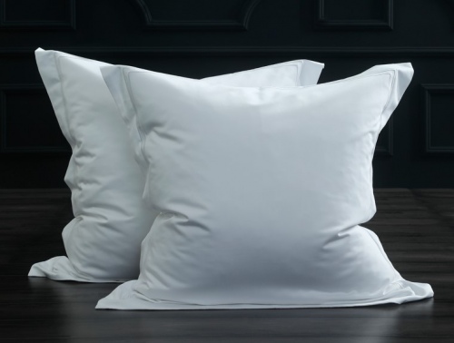Boutique 600Tc Bamboo Cotton White Euro Pillowcase