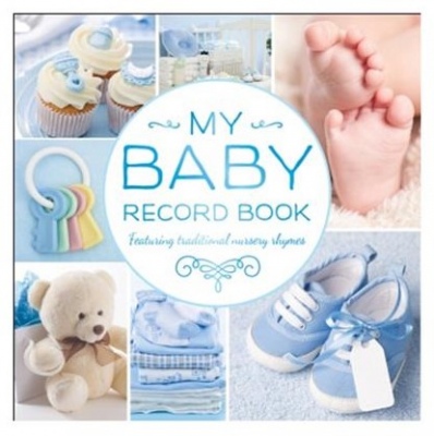 My Baby Record Book Blue