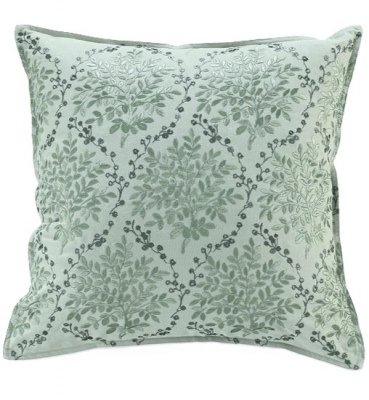 Tuto Embroidered Cotton Feather Cushion 50X50Cm