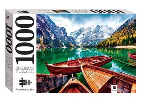 Mindbogglers 1000Pc Jigsaw Braies Lake Italy