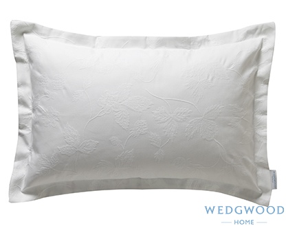 Wedgwood Wild Strawberry White Long Cushion