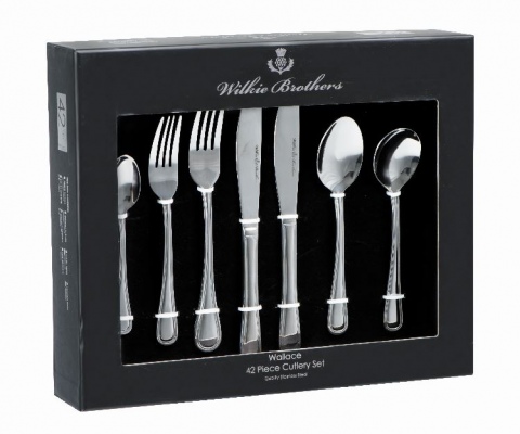 Wilkie Brothers Wallace 42Pc Cutlery Set