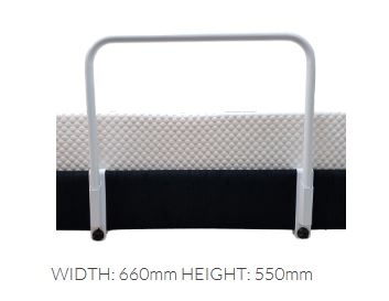 Low Side Rail For Adjustable Bed