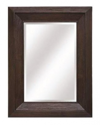 Solid Dark Wood Framed Mirror 1200X2200Mm