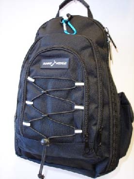 Down Under 3Pkt Crossed Backpack Black 33X25X16Cm