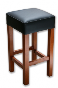 Master Barstool PU Seat & Wood  370X370X690