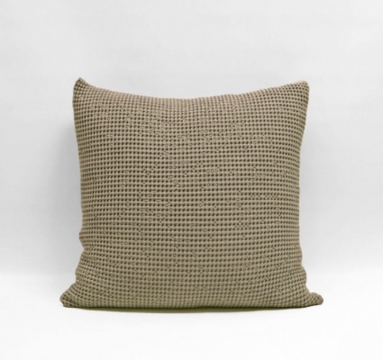 Baksana Bliss Stonewashed Euro Pillowcase Beige