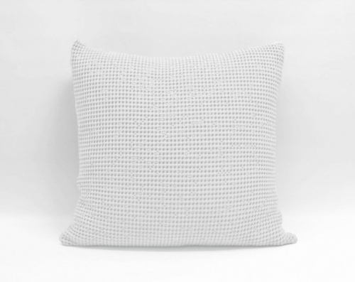 Baksana Bliss Stonewashed Euro Pillowcase White