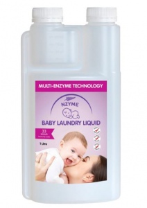 Nzyme Baby Laundry Wash 1Lt 33 Washes Plant Based