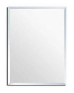 Frameless Bevelled Mirror 450X600Mm