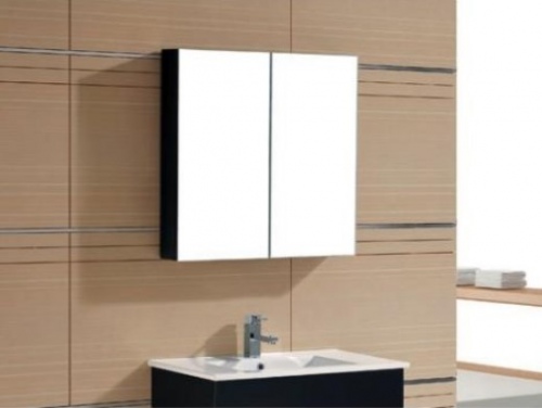 Pv Perfume Cabinet & Mirror Black 710X125X700Mm