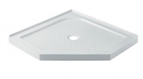 Shower Angle Tray 1000X1000Mm Center Waste Position