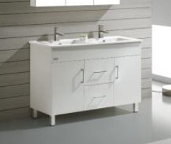 Nova Fs 1200 Double White Vanity 1210X465X850Mm
