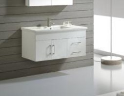 Nova Wh 1000 Single White Vanity 1010X460X450M